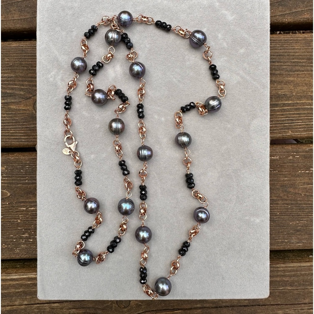 Honora Bronze Italy Pearl Necklace